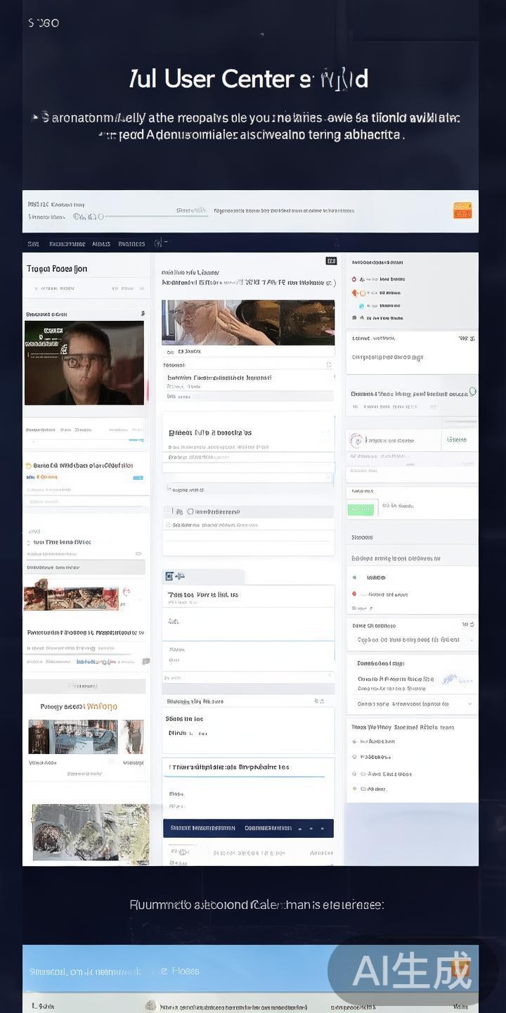 2.4&nbsp;用户中心
用户可以在此管理个人信息、充值